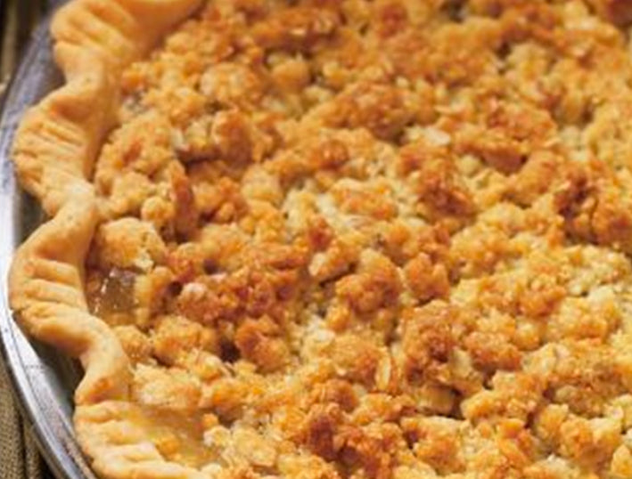 Tarte aux pommes et croustade