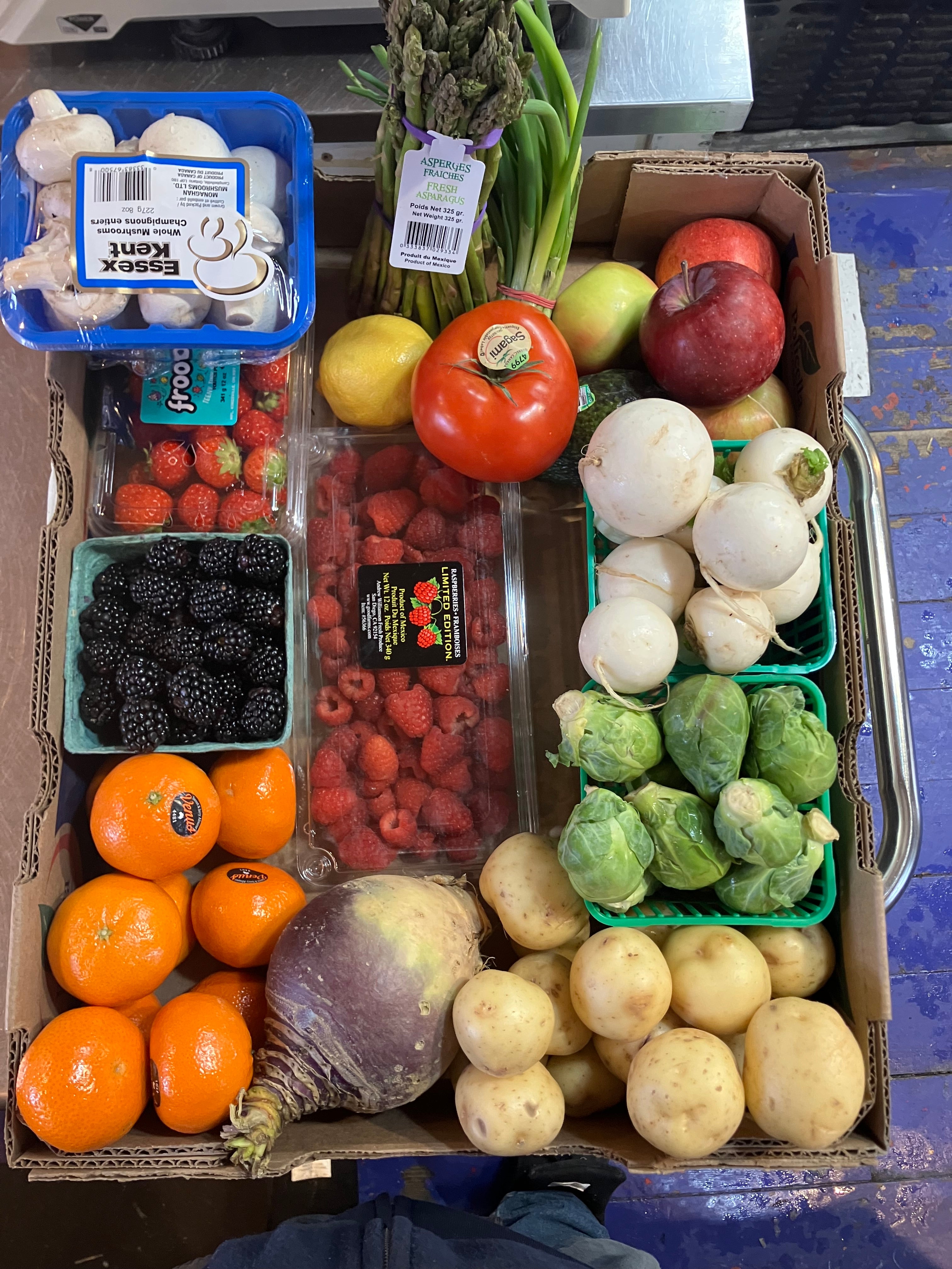 Panier rabais du Marché du Fermier