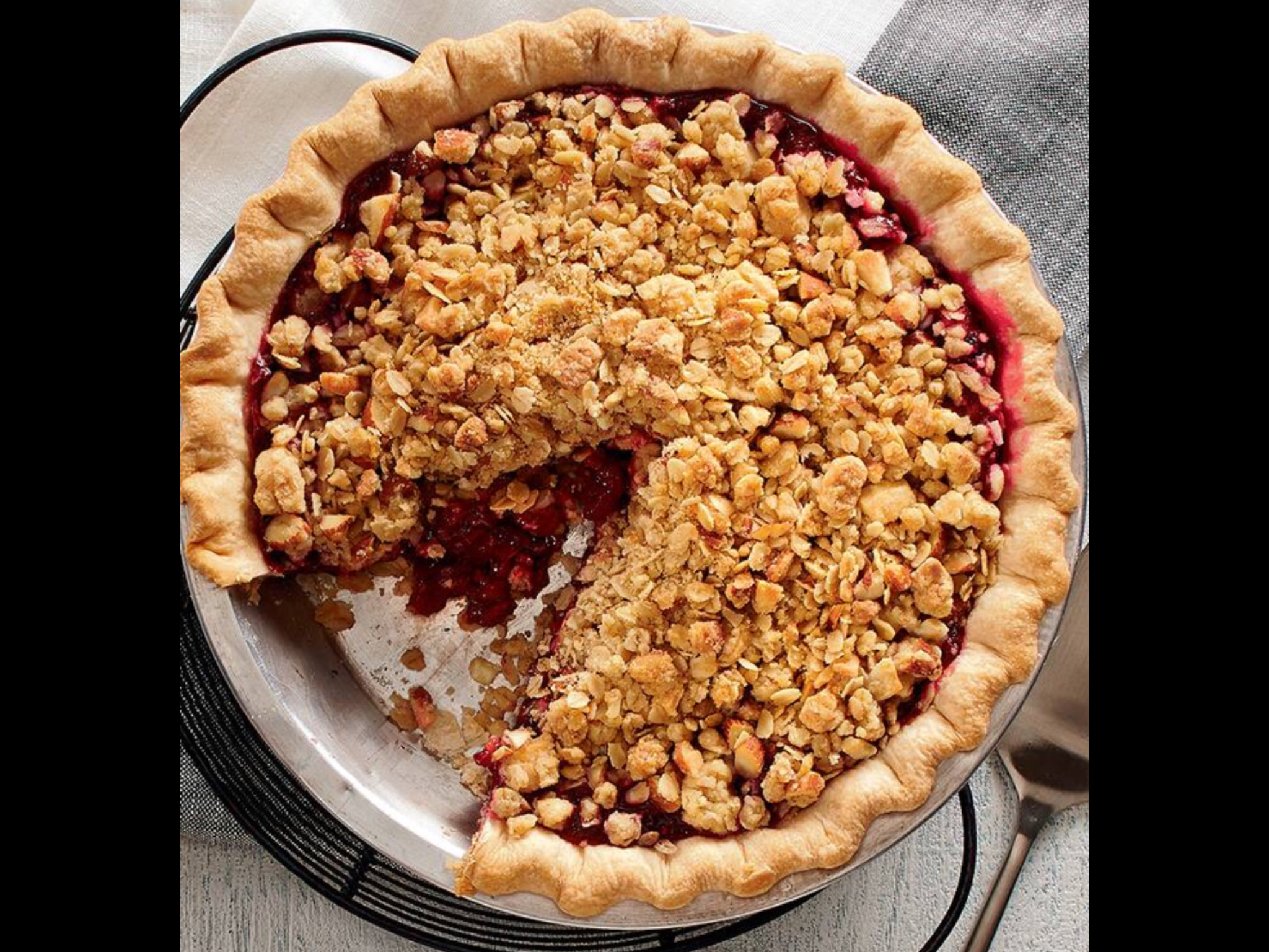 Croustade au 3 fruits