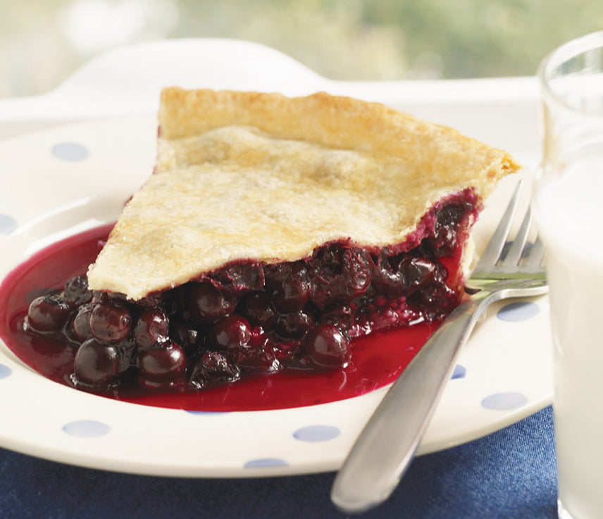 Tarte artisanal aux bleuets classique